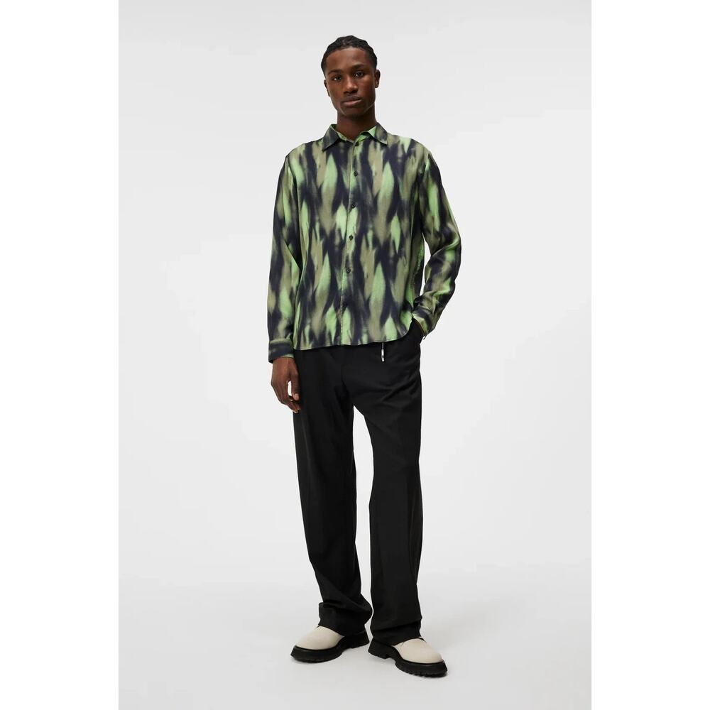 J. Lindeberg Florindo Gotland Haze Shirt sz M $195